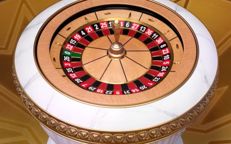 Gates of Olympus Roulette — roulette wheel close-up